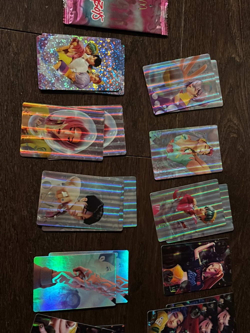 McDonalds K-Pop demon hunter Trading Cards